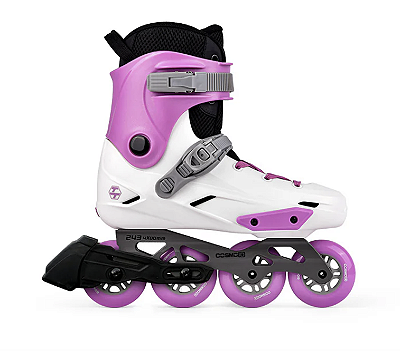 Patins Cosmo ID TT Branco - Abec 9 / COM FREIO