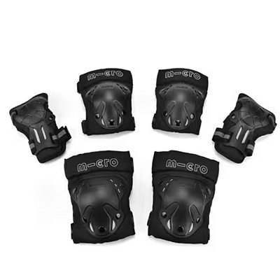 Kit de Proteção Micro Shock Protection - Preto (juvenil)