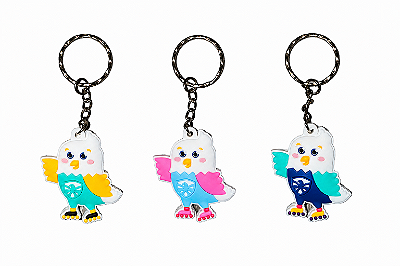 Chaveiro FlyingEagle – Águia com Patins Inline