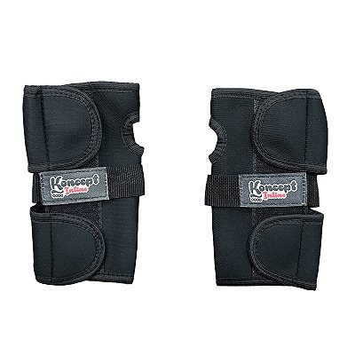Protetor de punho / munhequeiras Koncept inline - Preto/Vermelho