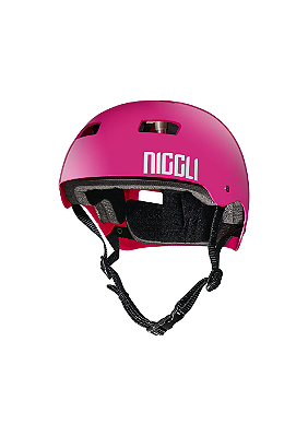 Capacete Niggli N1 - ROSA brilho
