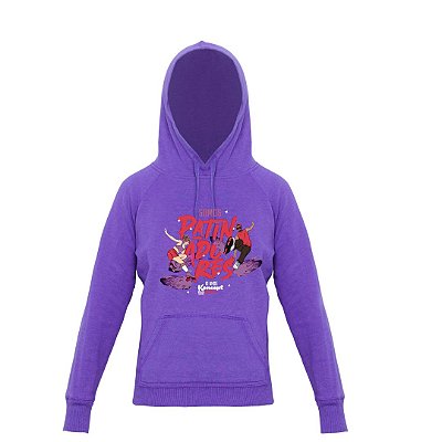 Moletom Canguru SOMOS PATINADORES / roxo - GG