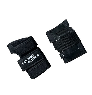 Munhequeiras Flying Eagle - preto / infantil