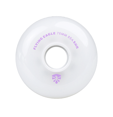 Rodas Flying Eagle X7 - 76mm (4 unidades) branca