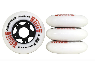 Rodas Traxart Roadster 80mm / Branco (4 unidades)