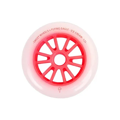 Roda FlyingEagle Ice Cream 125mm / rosa (3 unidades)
