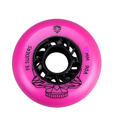Rodas Flying Eagle FE Slider - 72mm 90a / Rosa (4 rodas)