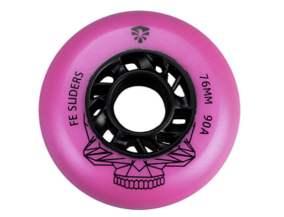 Rodas Flying Eagle FE Slider - 76mm 90a / Rosa (4 rodas)