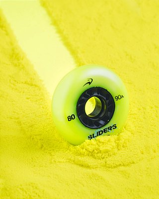 Rodas Flying Eagle FE Slider - 80mm 90a / Verde (4 rodas)