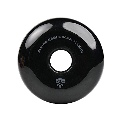 Rodas Flying Eagle X7 - 80mm / preta - (4 unidades)