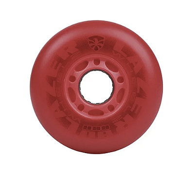Roda de LED Flying Eagle Lazer Wheelz - Vermelho 76mm / Avulsa (unidade)