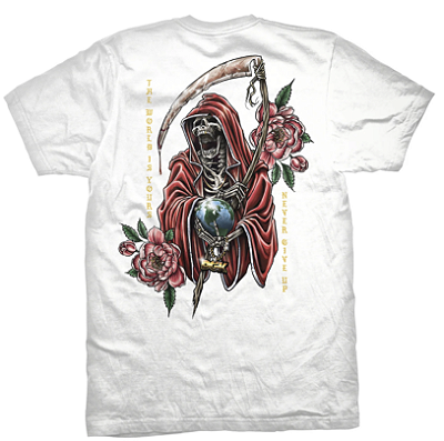 Camiseta Dgk Muerte - Branco