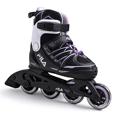 Patins Fila X-One Infantil Ajustável - Magenta / Lilás 30 ao 39