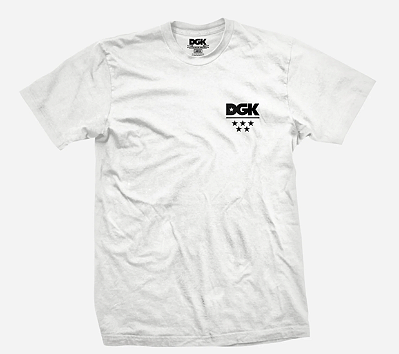 Camiseta Dgk All Star Mini Logo Branco