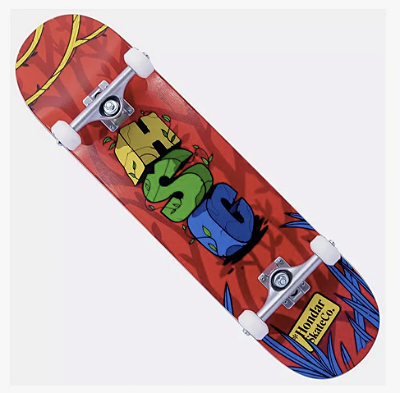 Skate Montado HSC Vermelho