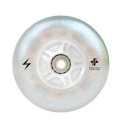 Avulsa: roda de Led Micro New Flash - Pérola 100mm (unidade)