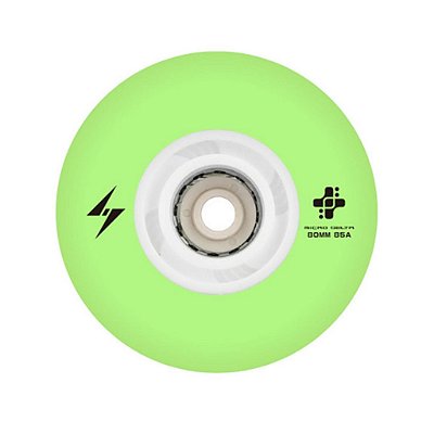 Roda de Led Micro New Flash - Verde (4 rodas) 80mm