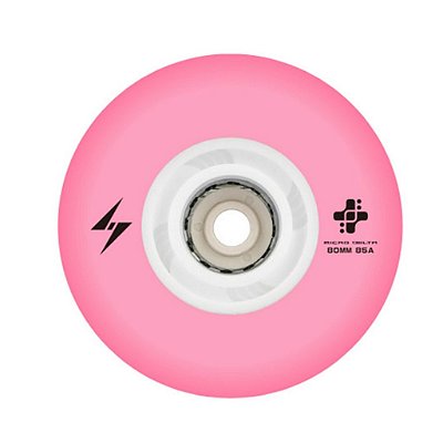Rodas de Led Micro New Flash Pink / 80mm - 4 rodas
