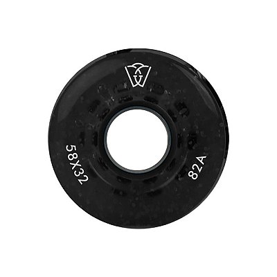 Rodas P/ Patins Quad Wintersweet Roller - Preta pack 4 rodas