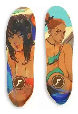 Palmilha Footprint Elite Action Sports Gel Collect 2d Panda