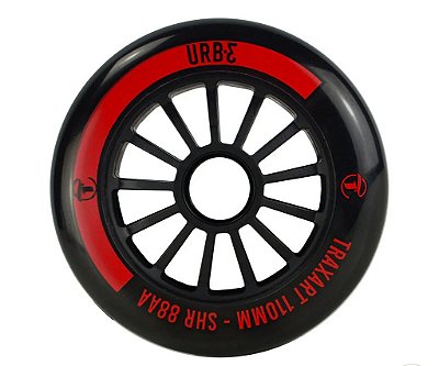 Traxart Rodas URB-E 110mm/88A (3 rodas) - (Ref: DW-245)