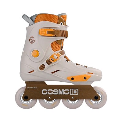 Patins Cosmo TG Beige/Brown - Base Rocker Abec-9 - 33/34