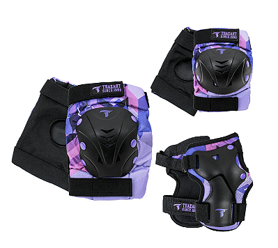Kit de Proteção Traxart GC-088 – Roxo