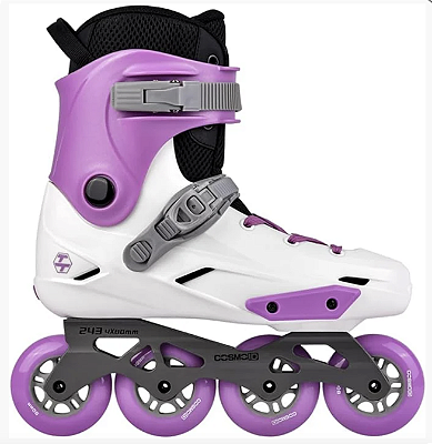 Patins Cosmo ID TT Branco - Abec 9 / SEM FREIO