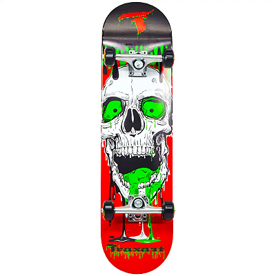Skate Traxart Profissional Crazy Skull Dz-291