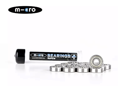 Jogo de 16 Rolamentos Micro SM abec5 (16 unid)