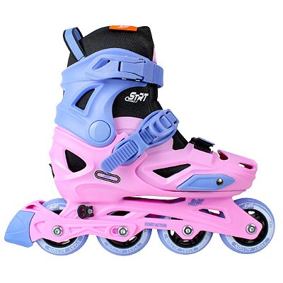 Patins Traxart Infantil Strt - Rosa
