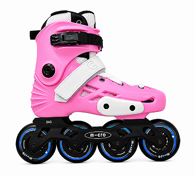 Patins Micro MT4 rosa 80mm (custom) - 32/34