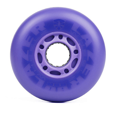 Roda de LED Flying Eagle Lazer Wheelz - Roxo 76mm / Avulsa (unidade)