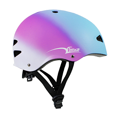 Capacete Intermediário Traxart RAINBOW PINK E AZUL GC-209
