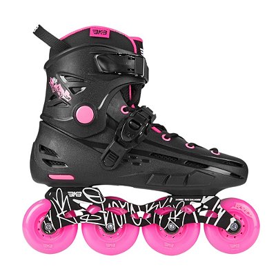 PRÉ VENDA - Patins Flying Eagle BKB B6 Hero - Preto/Pink