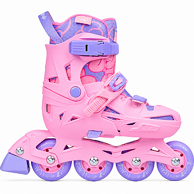 Patins FlyingEagle NT2 Nacht - Ajustável Rosa