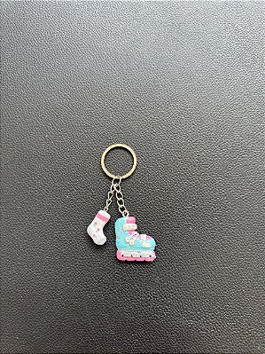 Chaveiro Patins - feito a mão / cód: 02