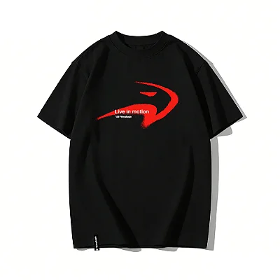 Camiseta FlyingEagle Sprayed - Preta