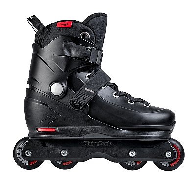 Pré venda - Patins Street FlyingEagle VIREO Ajustável - Preto