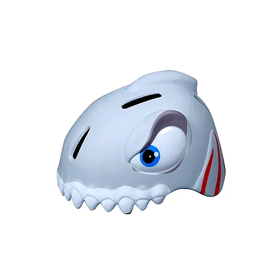 Pré-venda: Capacete Infantil FlyingEagle KT - Tubarão cinza