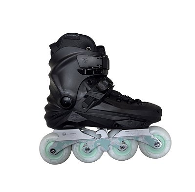 Patins FlyingEagle X7 preto com base X3 - 35 BR