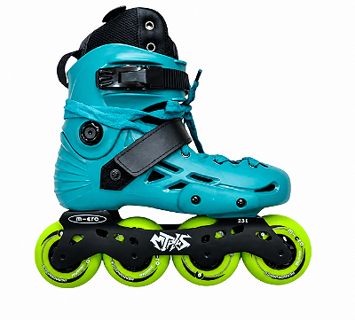 Patins Micro MT Verde Esmerald 76mm (custom) - 32 AO 34 BR