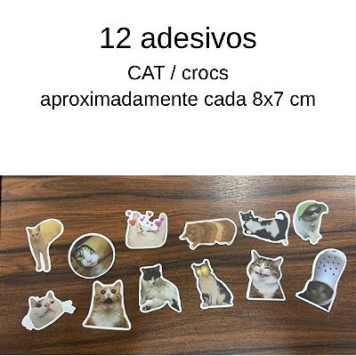 Adesivos - Cat Crocs