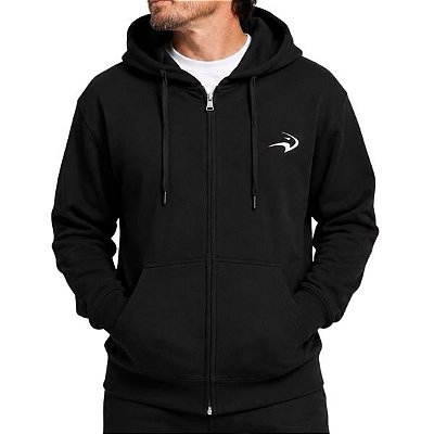 Casaco Moletom FlyingEagle com Capuz e Zíper