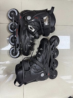 PATINS TRAXART DYNAMIX PRETO - 39/40 (semi-novo)