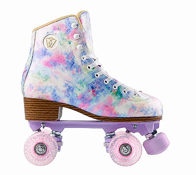 Patins Quad Wintersweet Sweet Pea / Semi-Novo (Usado 2x) - Tamanho 34 BR