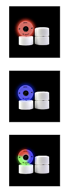 Rodas Quad LED 58mm x 32mm / 83A (4 unidades)