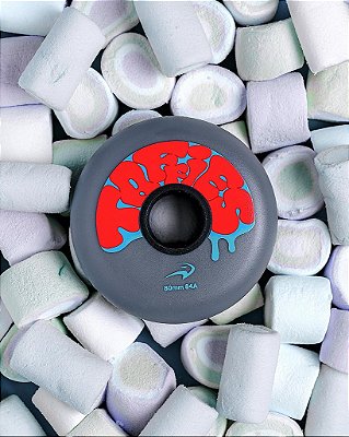 Pré-Venda Roda de Patins FlyingEagle Taffies - Cinza (4un)