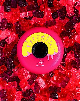 Pré-Venda Roda de Patins FlyingEagle Taffies - Rosa (4un)