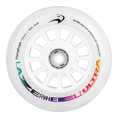 Pré-Venda Roda de Patins LED FlyingEagle 110mm 88A - Multicolor